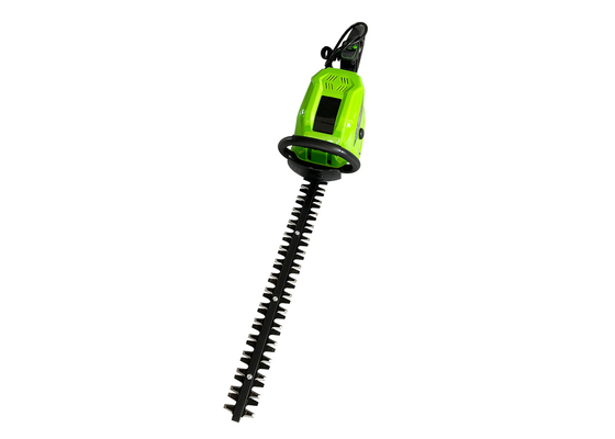20V ηλεκτρικό Trimmer φρακτών κήπων μπαταριών λίθιου 450mm διπλό πλαισιωμένο Trimmer φρακτών